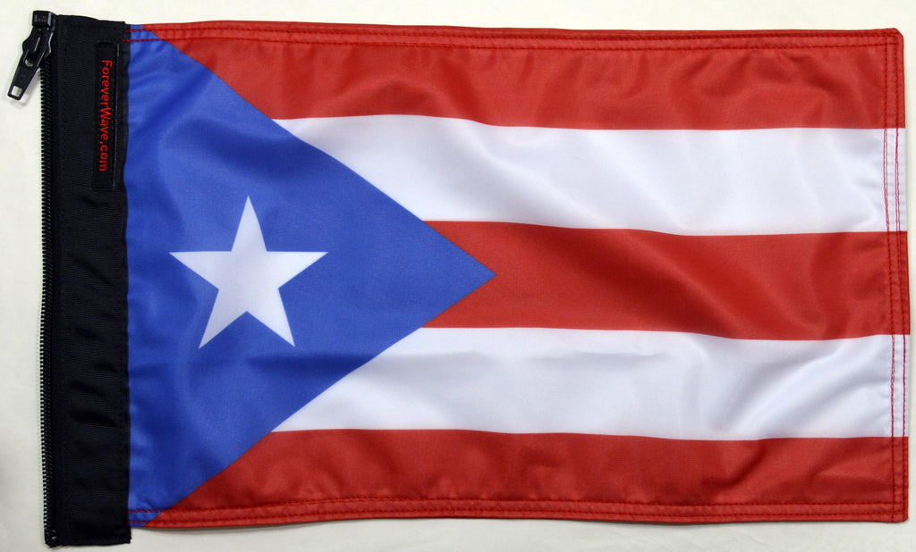 Forever Wave Car Flags of the World Puerto Rico Flag Forever Wave - 5022