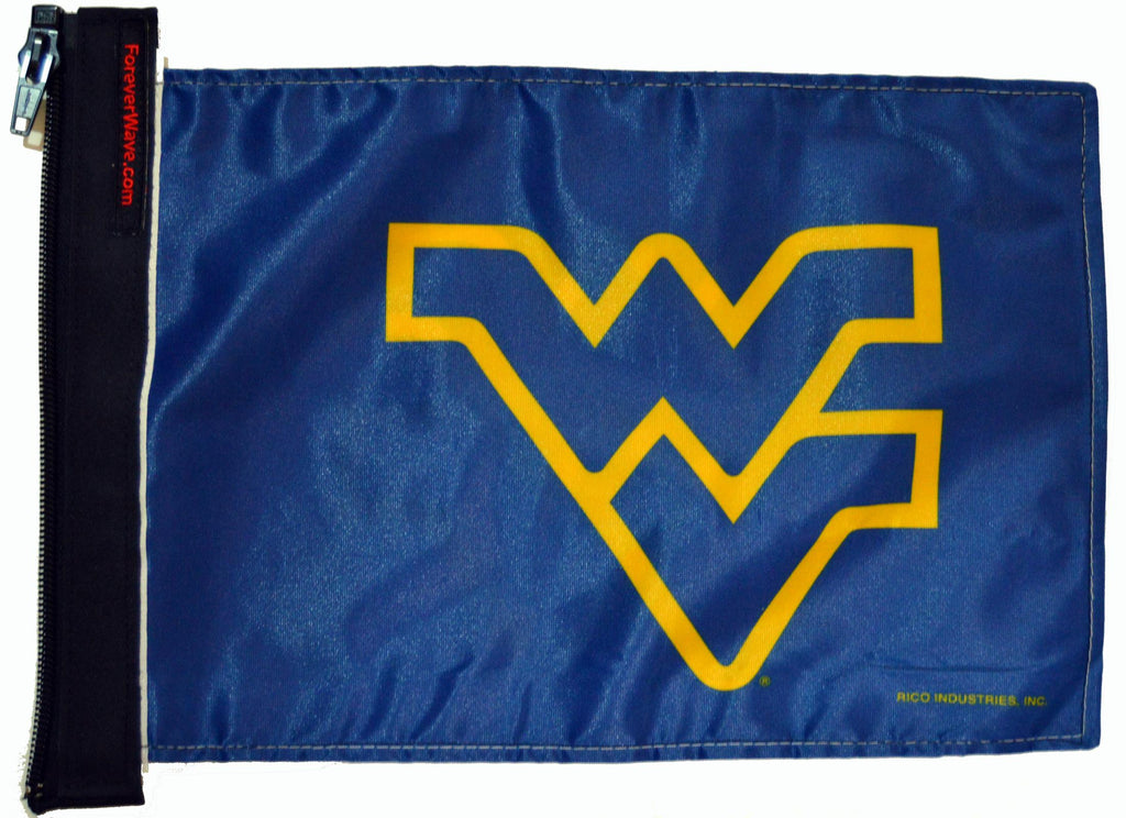 Forever Wave NCAA/College Car Flags West Virginia Flag Forever Wave - 5029