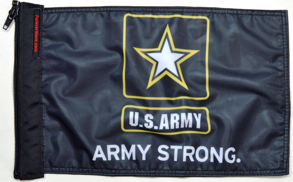 Forever Wave Military Car Flags Army Strong Flag Forever Wave - 5032