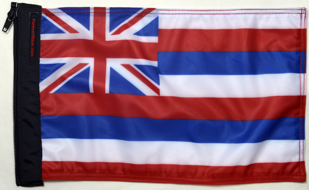 Forever Wave State Car Flags State Flag Hawaii Forever Wave - 5033