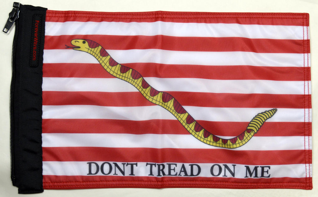 Forever Wave Historical Car Flags 1st Navy Jack Flag Forever Wave - 5037