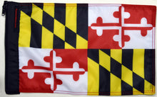 Load image into Gallery viewer, Forever Wave State Car Flags State Flag Maryland Forever Wave - 5050