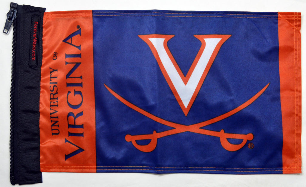 Forever Wave NCAA/College Car Flags UVA Flag Forever Wave - 5051