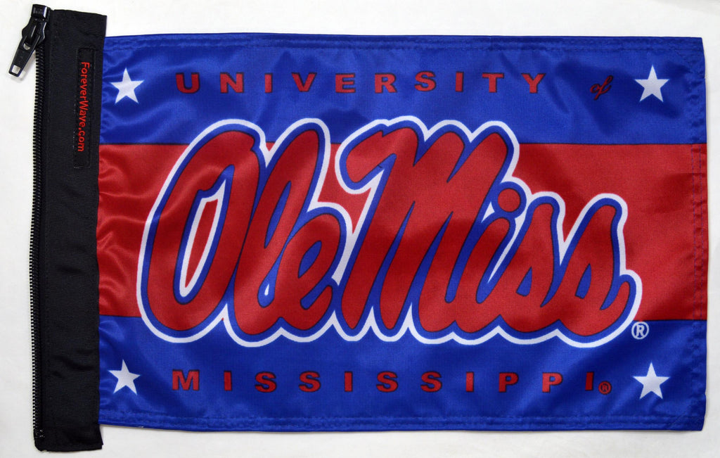 Forever Wave NCAA/College Car Flags Mississippi Flag Forever Wave - 5058