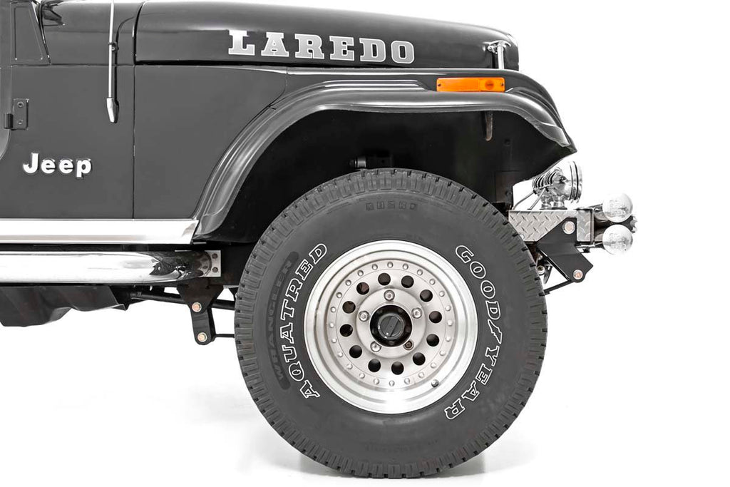 Rough Country Leaf Spring Shackle Kit Jeep Shackle Reversal Kit 76-83 Jeep CJ Rough Country - 5059