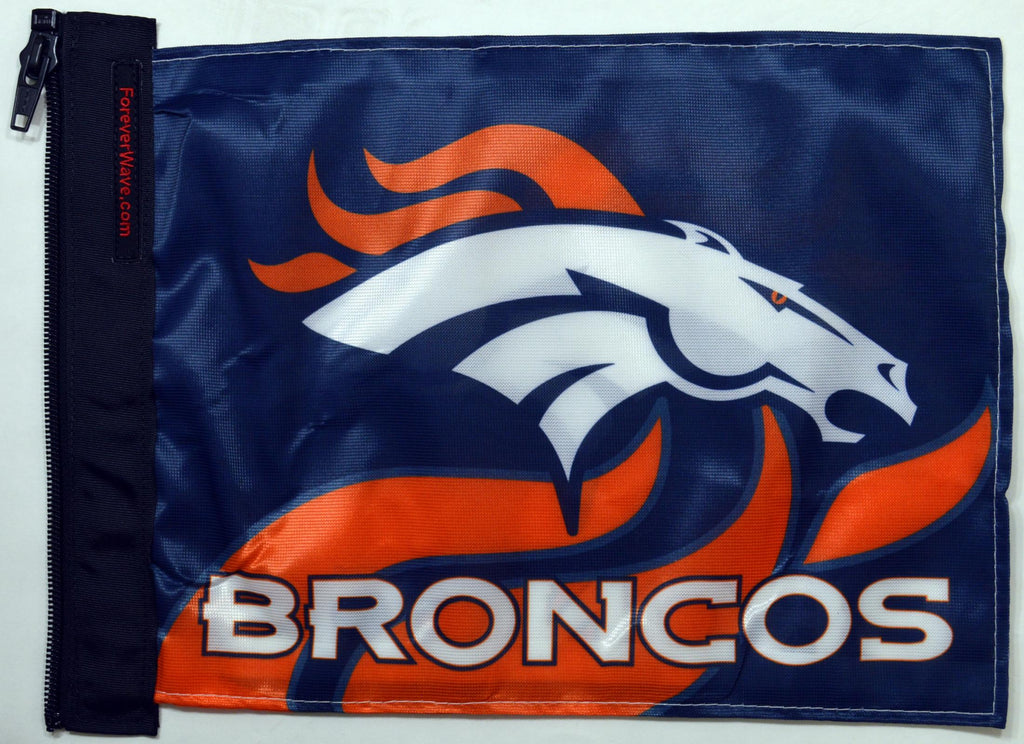 Forever Wave NFL Car Flags Denver Broncos Flag Forever Wave - 5061
