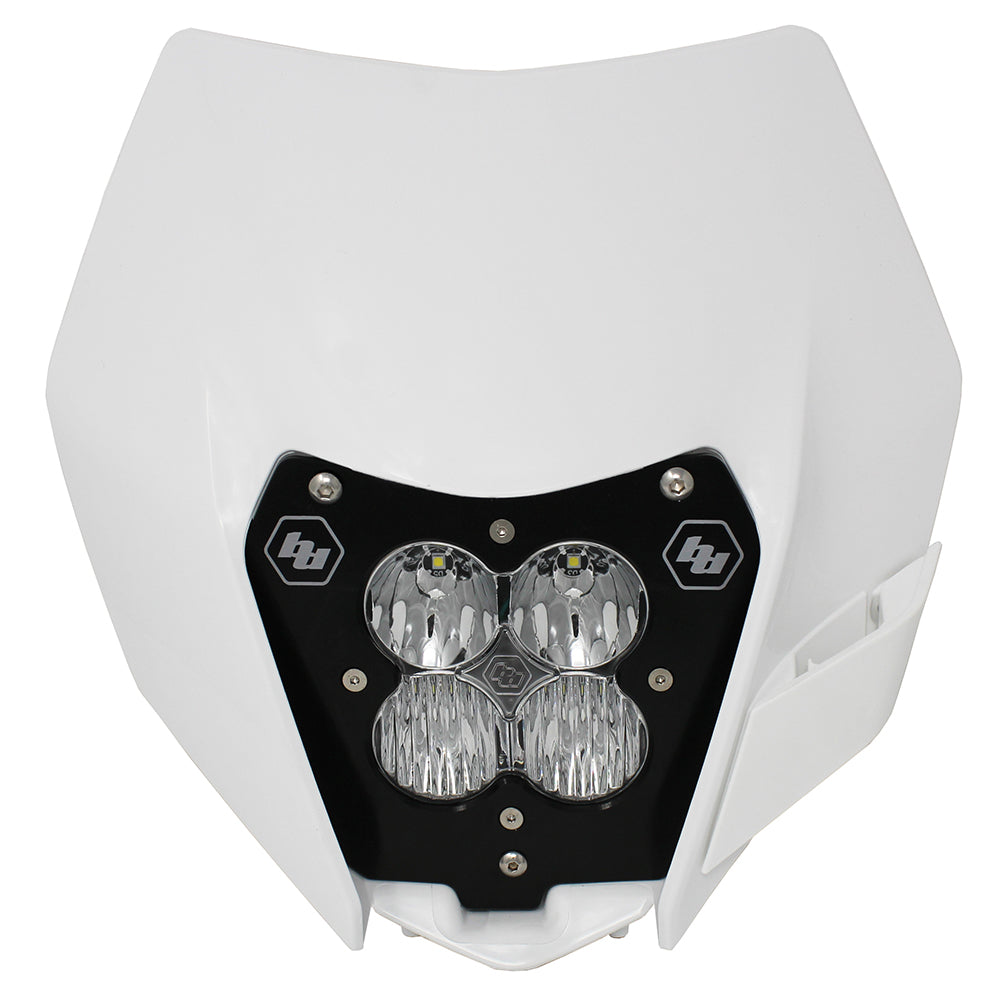 Baja Designs Headlight Kit KTM Headlight Kit DC 14-On W/Headlight Shell White XL Pro Series Baja Designs - 507091