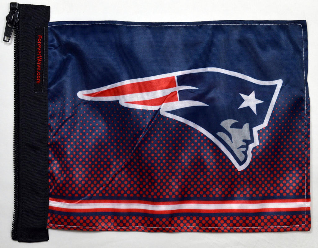 Forever Wave NFL Car Flags New England Patriots Flag Forever Wave - 5085