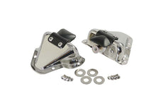 Load image into Gallery viewer, Kentrol Doors Kentrol 81-95 Jeep CJ/Wrangler YJ Interior Door Latch Brackets Pair - Polished Silver