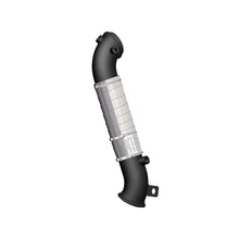 Load image into Gallery viewer, MBRP Downpipes MBRP 11-15 Chev/GMC 6.6L Duramax 3in Black Turbo Down Pipe