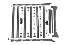 Load image into Gallery viewer, Rough Country Roof Rack Ford Roof Rack System w/Front Facing 40 Inch Single Row Black Series LED Light Bar 15-18 Ford F-150 2WD/4WD Rough Country - 51021