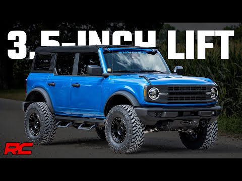 Rough Country Lift Kits 3.5 Inch Lift Kit 21-22 Ford Bronco 4WD Rough Country - 51027