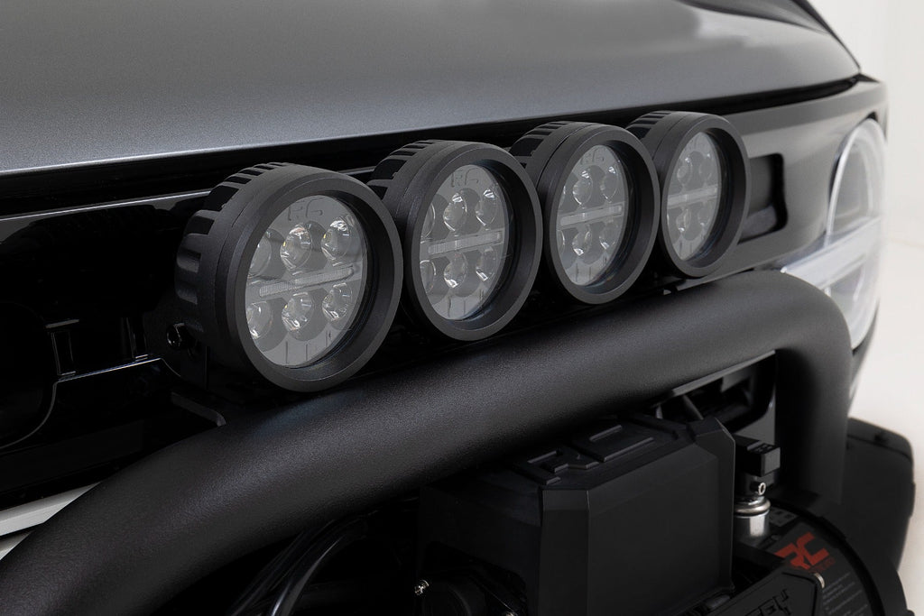 Rough Country Bumper Bull Bar Safari Bar OE Modular Steel Ford Bronco 4WD (21-23) Rough Country - 51110