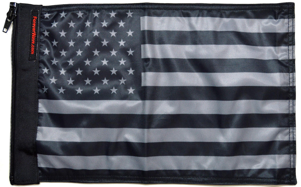 Forever Wave USA Car Flags USA Subdued Tactical Flag Forever Wave - 5114