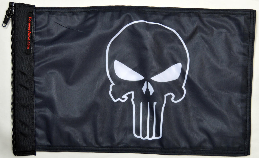 Forever Wave Specialty Car Flags Punisher Flag Forever Wave - 5123
