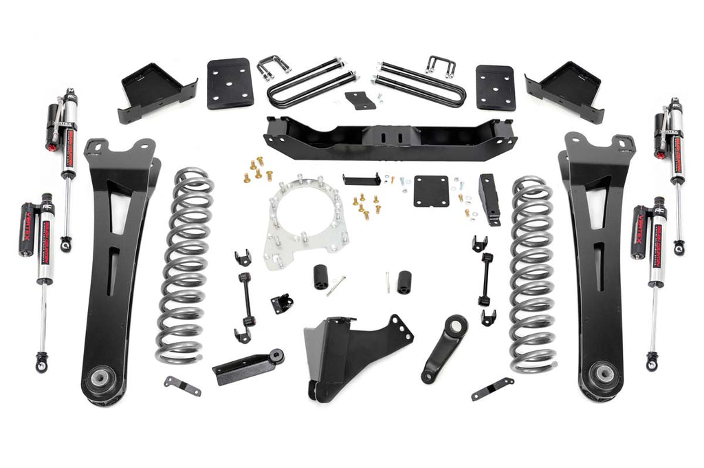 Rough Country Lift Kits 6 Inch Suspension Lift Kit w/Radius Arms Vertex 17-19 F-250 4WD w/Overloads Diesel Rough Country - 51250