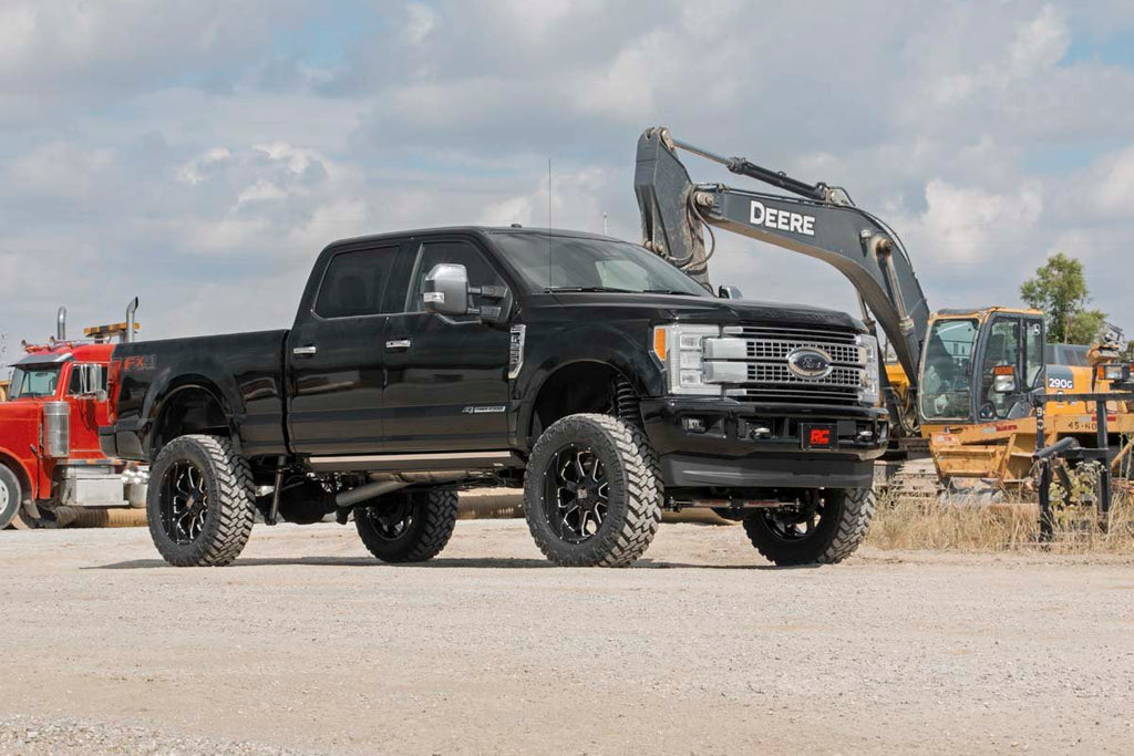 Rough Country Lift Kits 6 Inch Suspension Lift Kit w/Radius Arms Vertex 17-19 F-250 4WD w/Overloads Diesel Rough Country - 51250