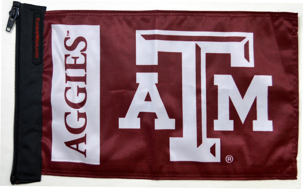 Forever Wave NCAA/College Car Flags Texas A&M Flag Forever Wave - 5126