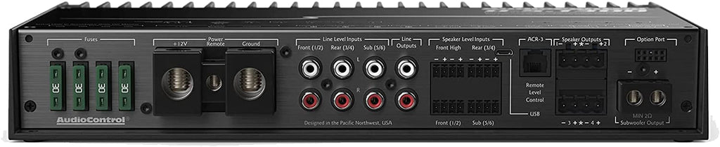 Stinger Off-Road Audio AudioControl D-5.1300 High-Power 5-Channel DSP Matrix Amplifer with Accubass