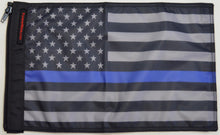 Load image into Gallery viewer, Forever Wave USA Car Flags USA Subdued Thin Blue Line Flag Forever Wave - 5133
