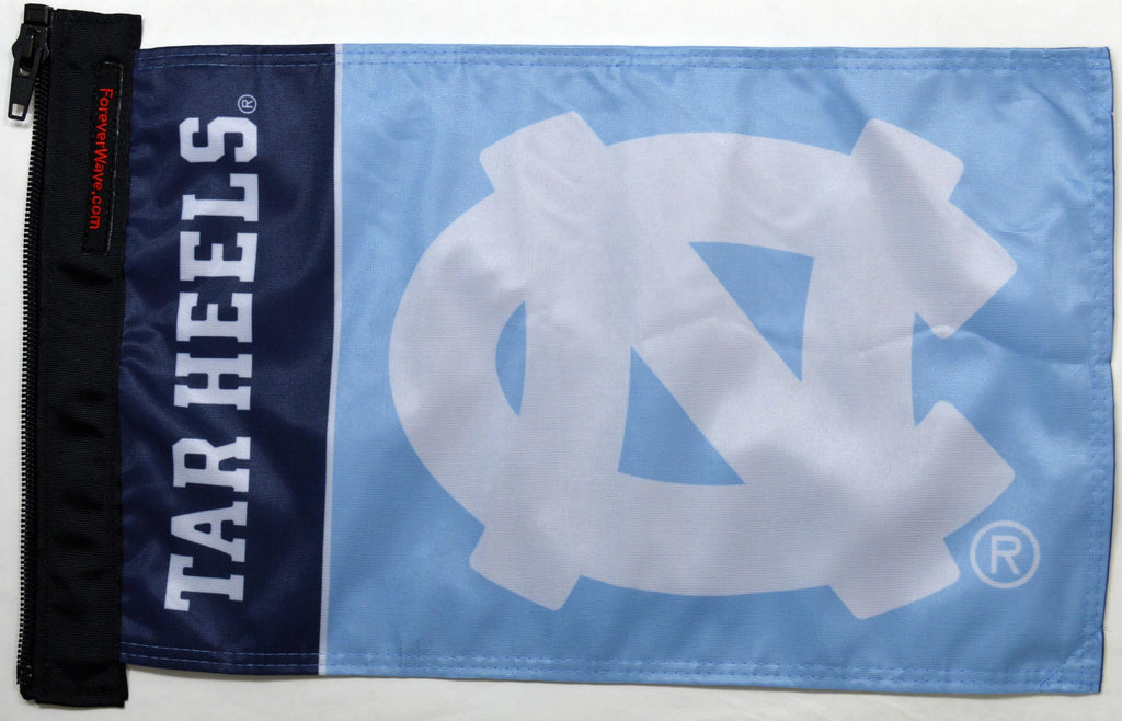 Forever Wave NCAA/College Car Flags North Carolina Flag Forever Wave - 5136