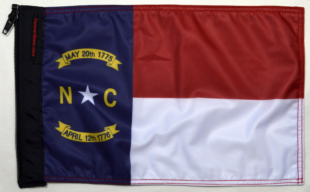 Forever Wave State Car Flags State Flag North Carolina Forever Wave - 5139