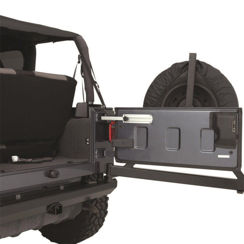 Rampage Exterior Trim Rampage 1987-1995 Jeep Wrangler(YJ) Tailgate Stopper - Brite