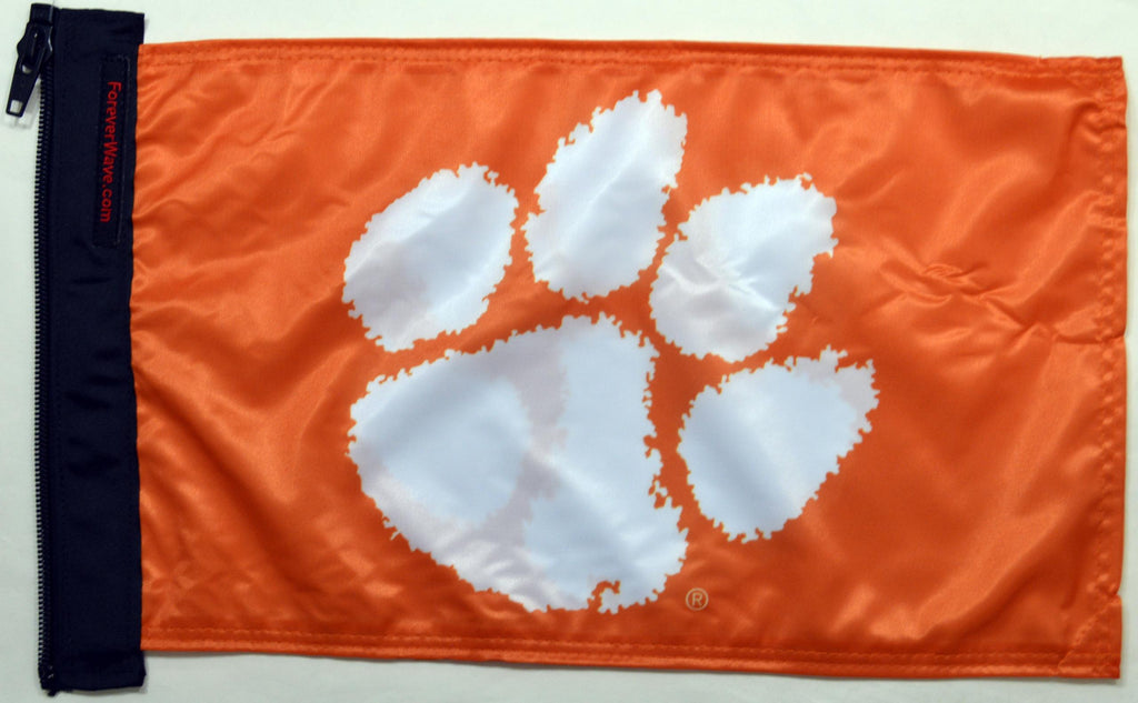 Forever Wave NCAA/College Car Flags Clemson Flag Forever Wave - 5141