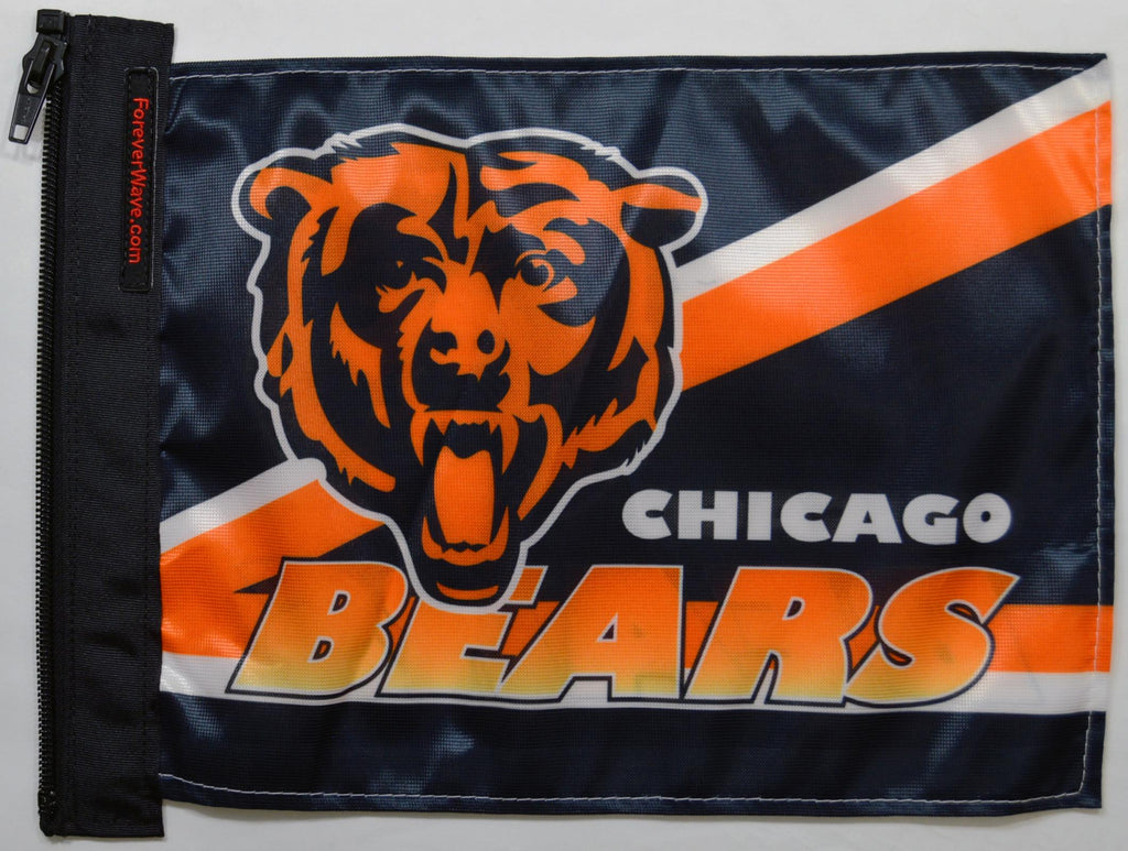 Forever Wave NFL Car Flags Chicago Bears Flag Forever Wave - 5156