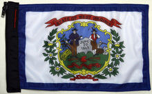 Load image into Gallery viewer, Forever Wave State Car Flags State Flag West Virginia Forever Wave - 5157