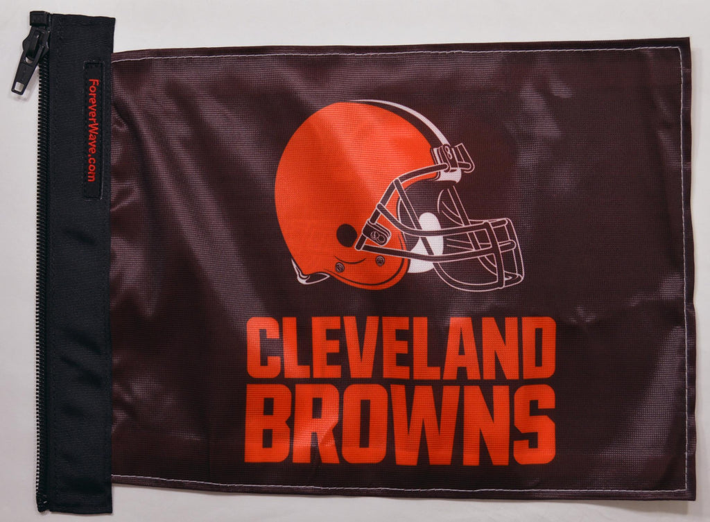 Forever Wave NFL Car Flags Cleveland Browns Flag Forever Wave - 5166