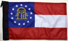 Load image into Gallery viewer, Forever Wave State Car Flags State Flag Georgia Forever Wave - 5171