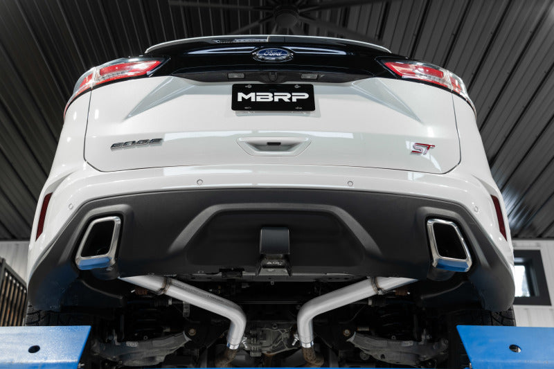 MBRP Axle Back MBRP 19-22 Ford Edge ST 2.5in Dual Rear Exit Axle Back Alum Exhaust System