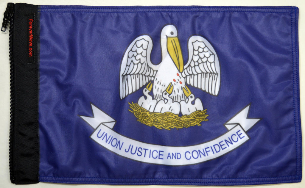 Forever Wave State Car Flags State Flag Louisiana Forever Wave - 5191