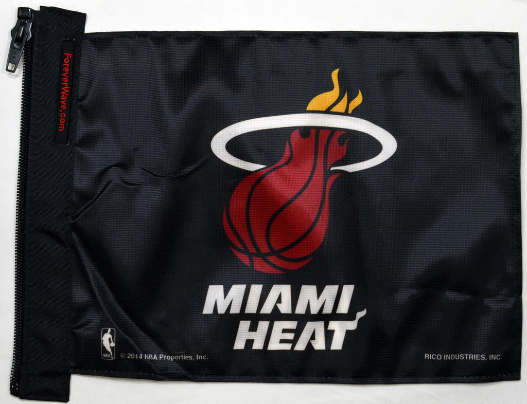 Forever Wave NBA Car Flags Miami Heat Flag Forever Wave - 5194