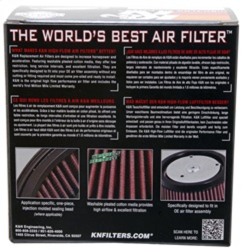 K&N Engineering Air Filters - Drop In K&N Custom Air Filter Round 4.625in ID / 6in OD / 2.5in Height