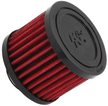 Load image into Gallery viewer, K&amp;N Engineering Air Filters - Universal Fit K&amp;N 1 inch ID 3 inch OD 2.375 inch H Rubber Base Crankcase Vent Filter