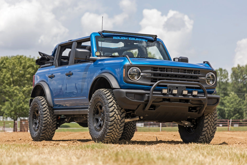 Rough Country Roof Rail SR2 Aluminum Rail 21-22 Ford Bronco 4WD Rough Country - 52002