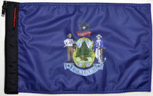 Load image into Gallery viewer, Forever Wave State Car Flags State Flag Maine Forever Wave - 5206