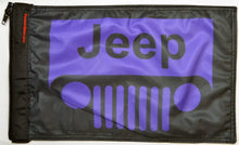 Load image into Gallery viewer, Forever Wave Specialty Car Flags Jeep Grill Purple Flag Forever Wave - 5221