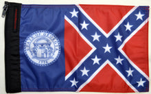 Load image into Gallery viewer, Forever Wave State Car Flags State Flag Georgia Old Style Forever Wave - 5252