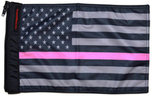 Load image into Gallery viewer, Forever Wave USA Car Flags USA Subdued Thin Pink Line Flag Forever Wave - 5276