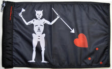 Load image into Gallery viewer, Forever Wave Pirate Car Flags Blackbeard Flag Forever Wave - 5284