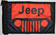 Load image into Gallery viewer, Forever Wave Specialty Car Flags Jeep Grill Flag Red Forever Wave - 5285