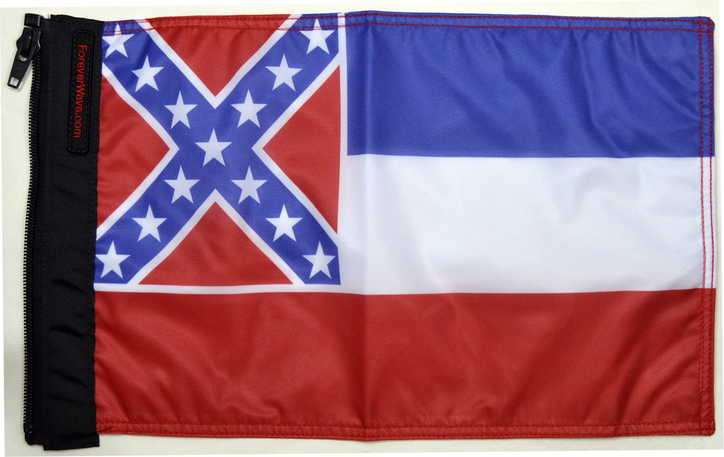 Forever Wave State Car Flags State Flag Mississippi  Forever Wave - 5290