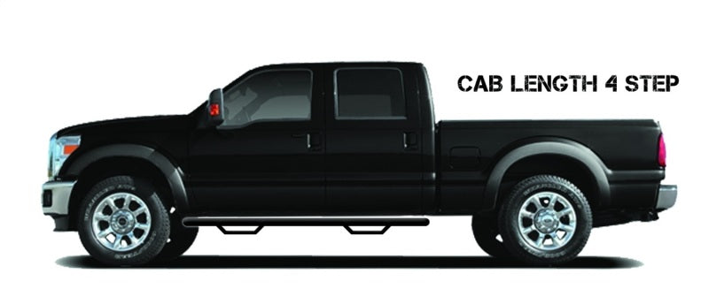 N-Fab Side Steps N-Fab Nerf Step 2019 Ford Ranger Crew Cab - Tex. Black - Cab Length - 3in