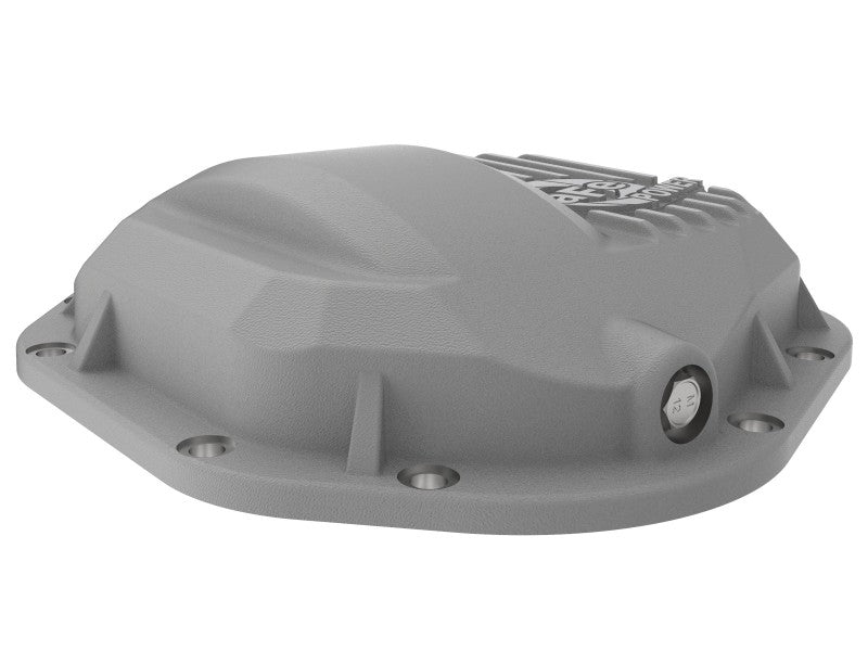 aFe Diff Covers afe Front Differential Cover (Raw; Street Series); Ford Diesel Trucks 94.5-14 V8-7.3/6.0/6.4/6.7L