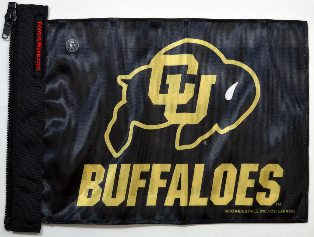 Forever Wave NCAA/College Car Flags Colorado Buffalo Flag Forever Wave - 5300