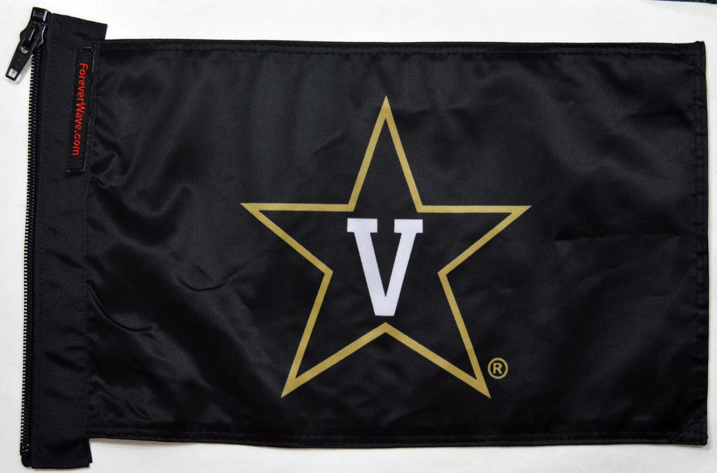 Forever Wave NCAA/College Car Flags Vanderbilt Flag Forever Wave - 5304