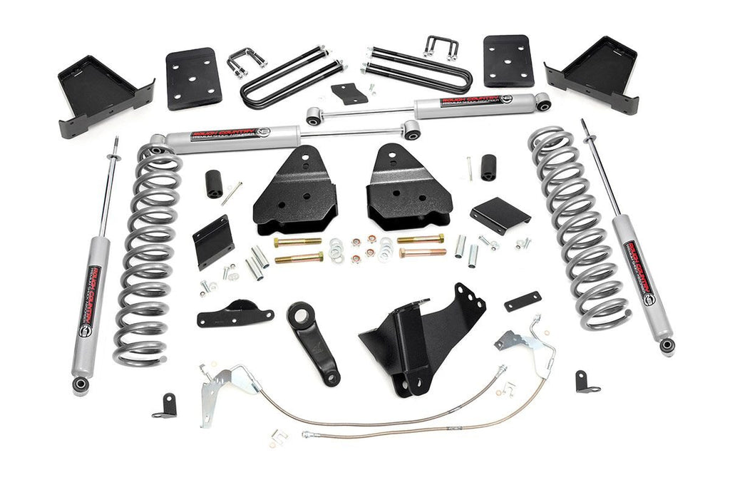 Rough Country Lift Kits 6 Inch Suspension Lift Kit 11-14 F-250 4WD Diesel No Overloads Rough Country - 531.20